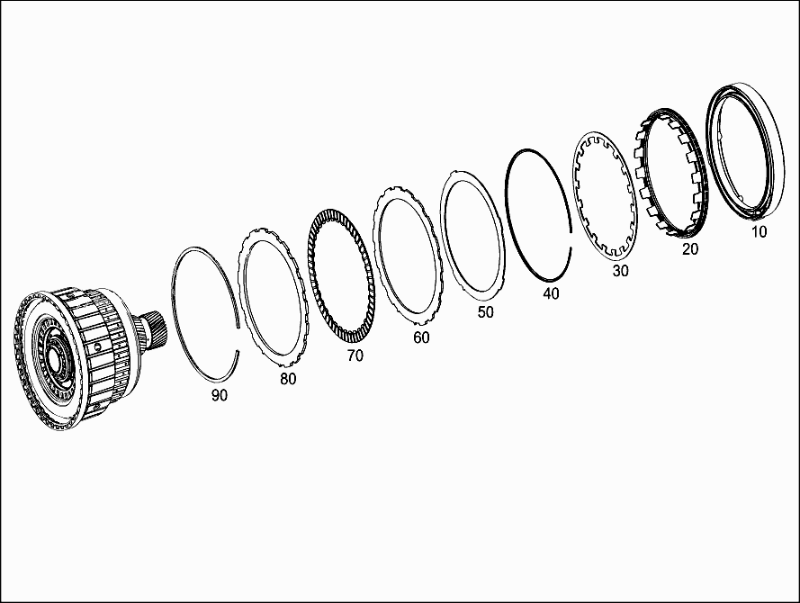 МНОГОДИСКОВАЯ ТОРМОЗНАЯ МУФТА B05