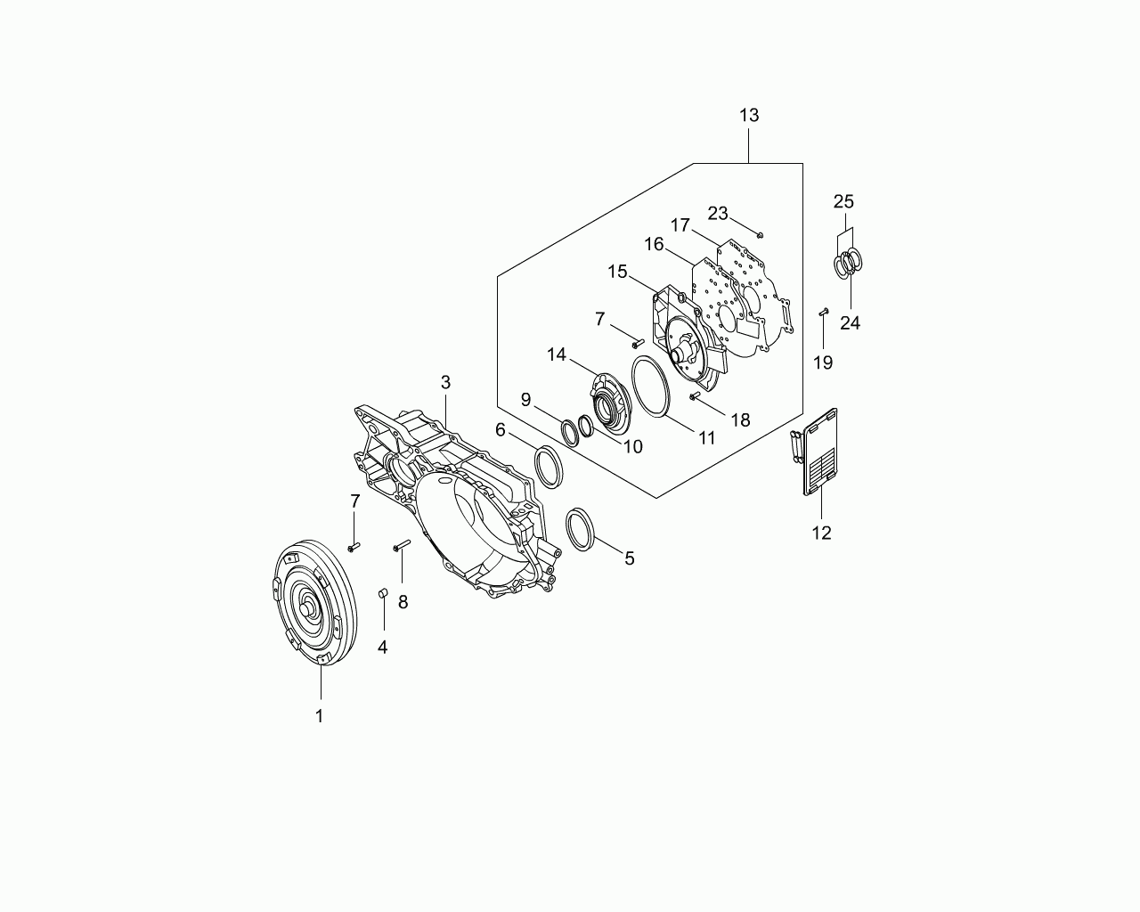 CONVERTER HOUSING