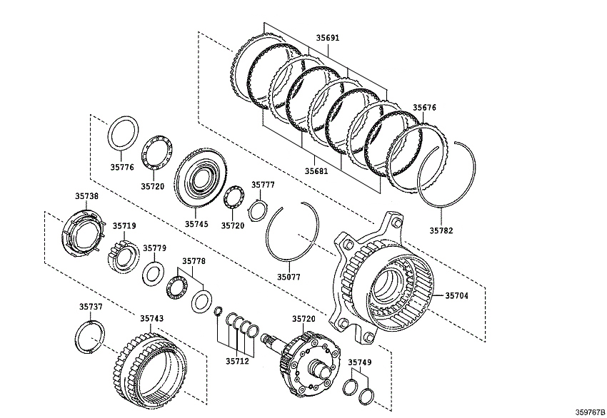 CLUTCH 1-ST BRAKE